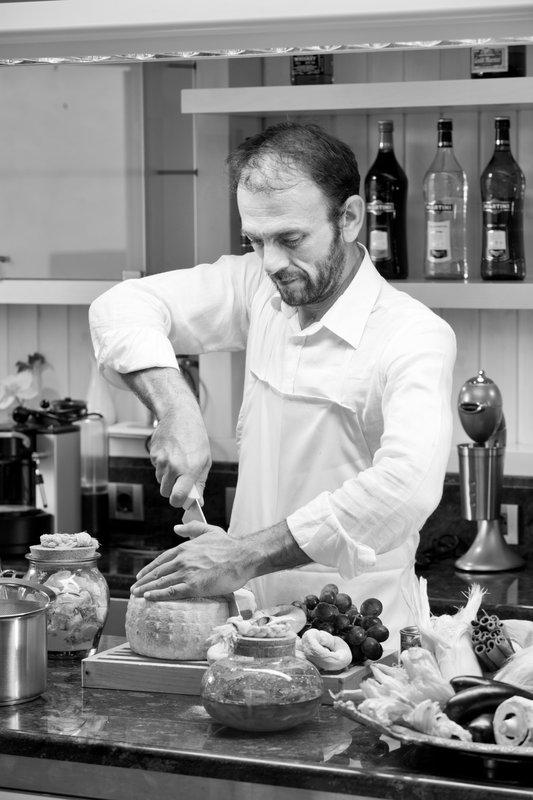 Palazzo Rimondi Boutique Hotel Ájosz Andóniosz Étterem fotó